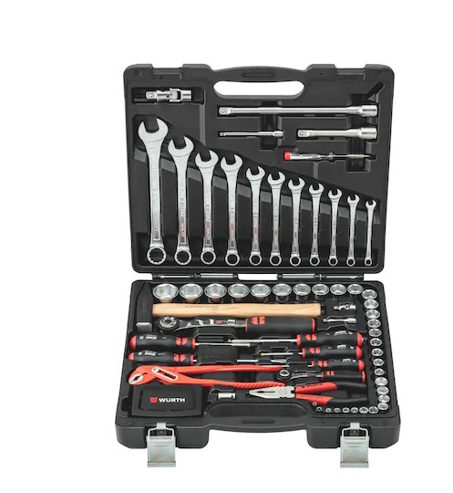 Tool case (WURTH) WURTH 93 PCS (096593 180) — 93 DELNI (096593 180)
